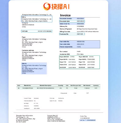 智能文档抽取